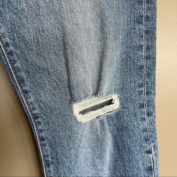 NWT Levi's Wedgie Straight High Rise Denim Jeans Size 26 Mid Blue Wash Mom Jeans - Picture 9 of 16